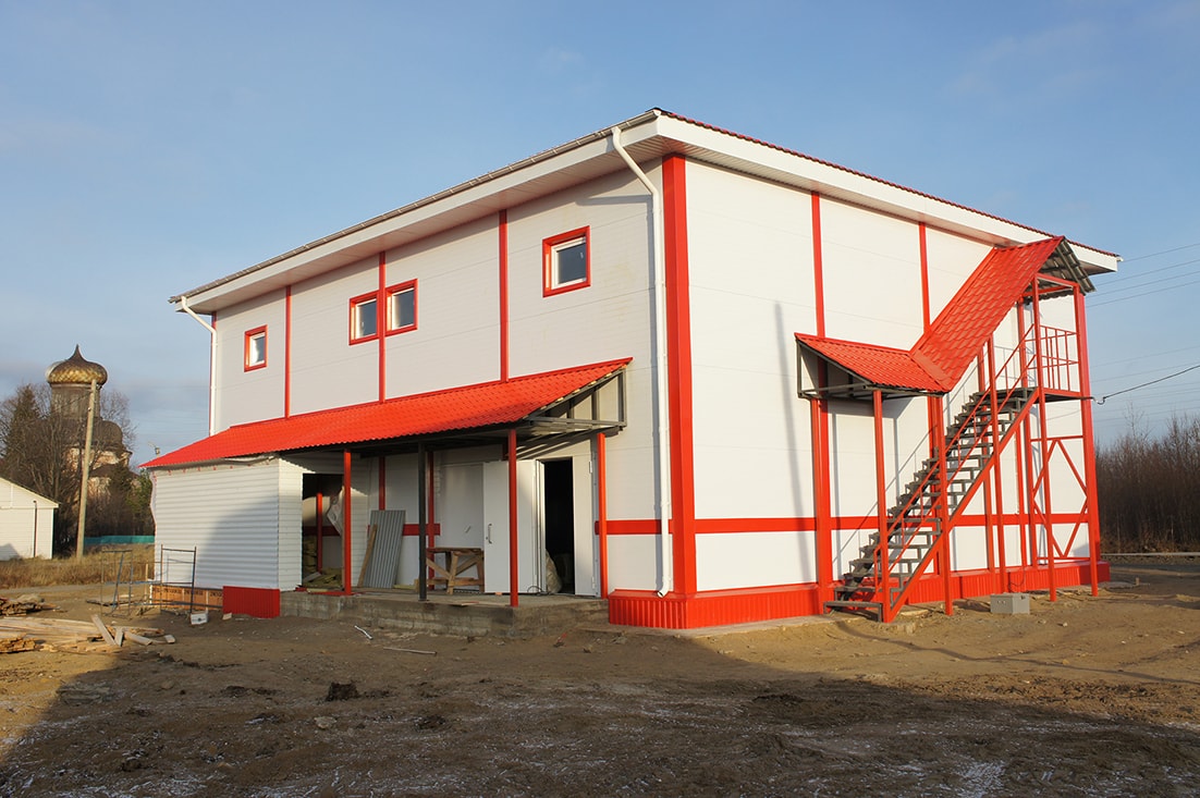 Строительство из Сендвич-панелей Альянс Киров