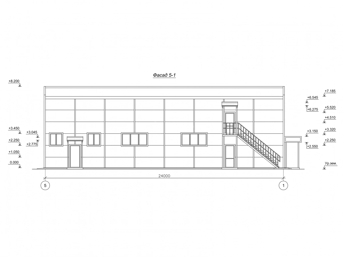 3D визуализация СТО с АБК из сэндвич-панелей - фото 25
