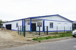 Работы, выполненные компанией Альянс -  Магазин-склад на 560 кв.м.