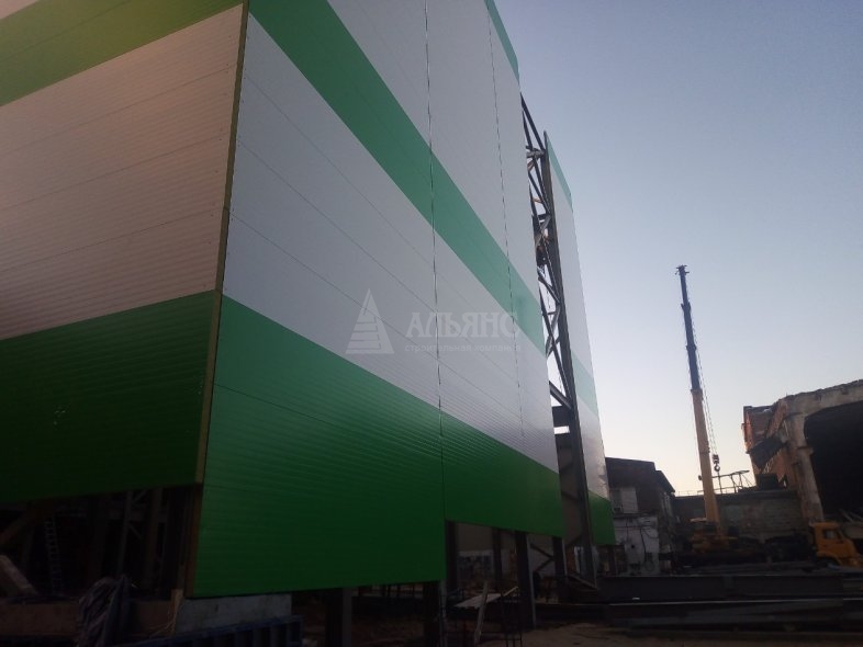 Цех бумажного комбината АО "Волга" из сэндвич-панелей - фото 8