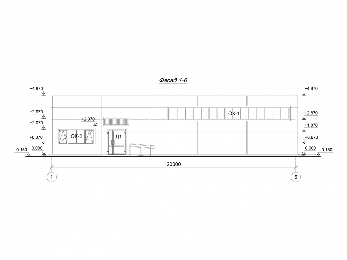 Планировка Магазин из сэндвич-панелей -  фото 8