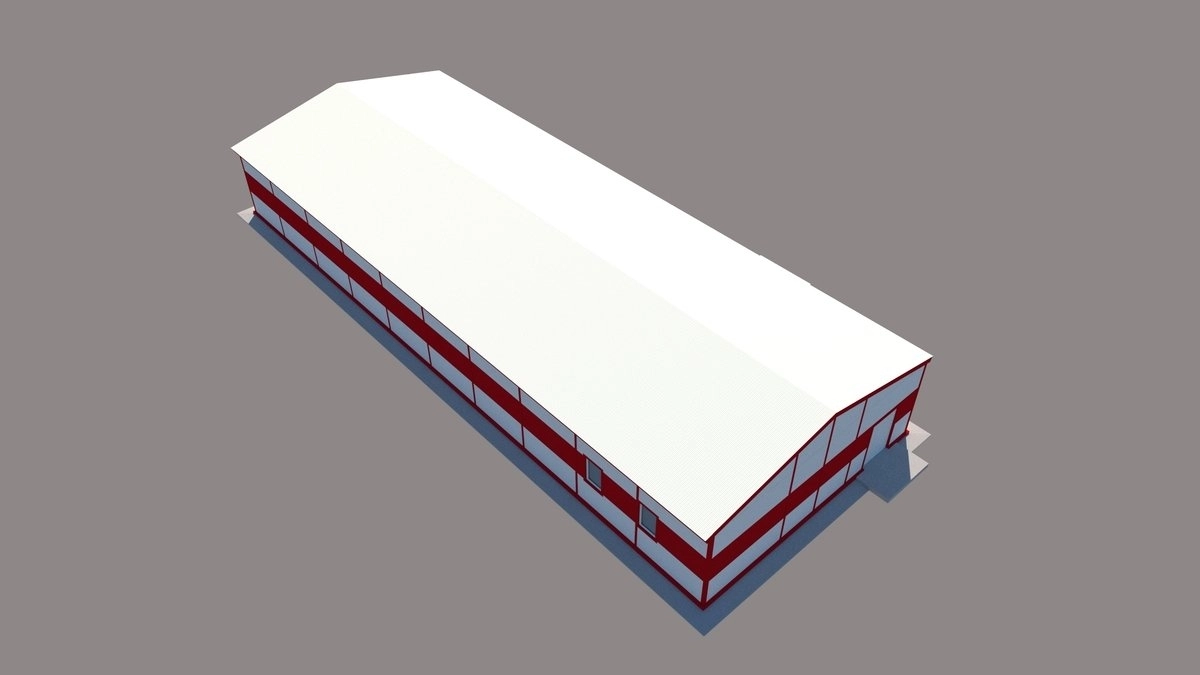 3D визуализация Магазин из сэндвич-панелей - фото 17