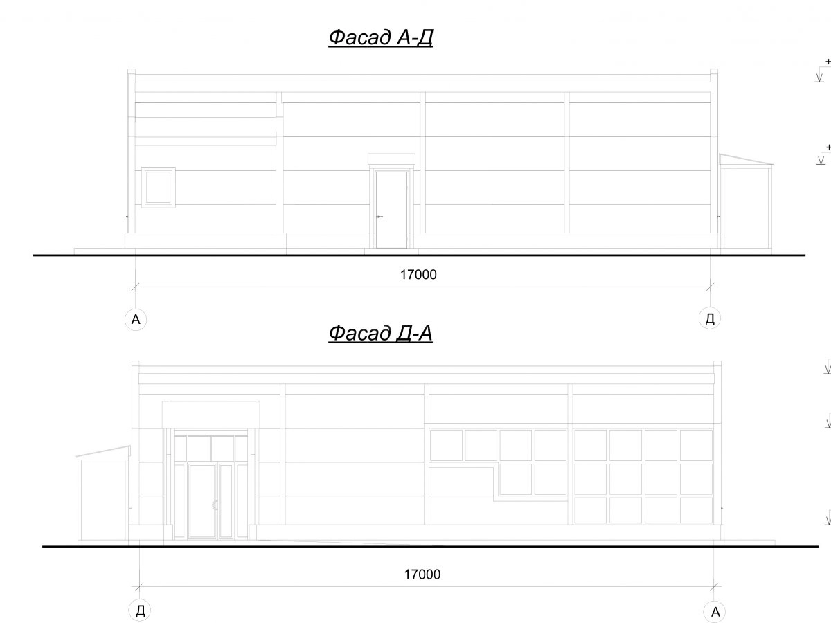 3D визуализация Магазин из сэндвич-панелей - фото 9